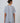 Silver Stripe Linen Top