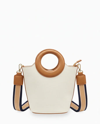Charlie Bag White/Tan