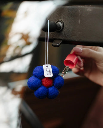 Raspberry & Pomegranate Felt Air Freshener