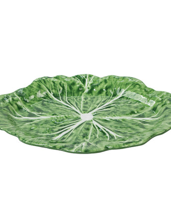 Melamine Cabbage Oval Platter 40cm
