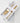 Honeycomb Cake Servers Gold