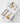 Honeycomb Salad Servers Gold
