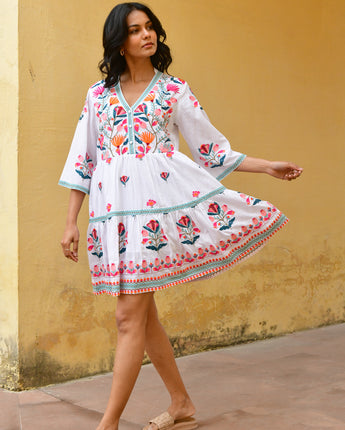 Hummingbird Swing Dress