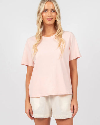 Heatwave Tee Soft Pink