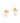 GE005 Petite Bow Pearl Stud