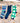 3 Socks in a box - Blue Green Combo