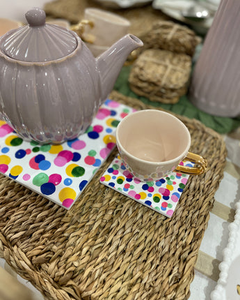 Bec Fing Designs Confetti Coaster Set
