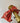 Floral Bow Headband - Rust