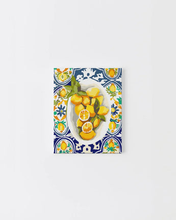 Paint By Numbers - Amalfi Lemons - Mini Framed
