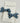 Liberty Bow Hair Clip Blue