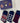 3 Socks in a box - Navy Red Combo
