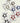 Gingham Star Hair Clip - Various Colours