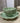 Pistachio Scallop Tea Cup & Saucer Set