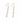 GE043 Three's A Charm Pearl Earrings