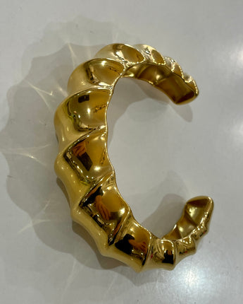 Greybird Hope Gold Bangle