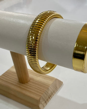Greybird Harper 16mm Gold Bangle