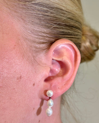 Greybird Ava Pearl Earring