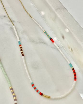Arctic Fine Bead Necklace