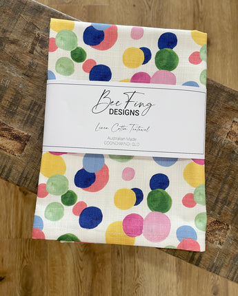 Bec Fing Designs Teatowel - Confetti
