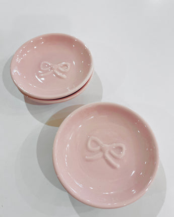Blush Bow Trinket Dish