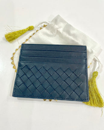 Navy Destiney Card Wallet