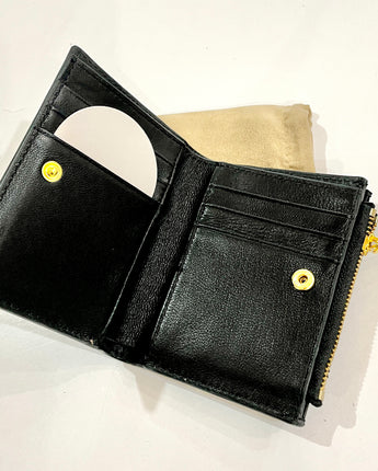 Black Evie Card & Coin Wallet