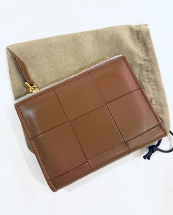 Tan Evie Card & Coin Wallet