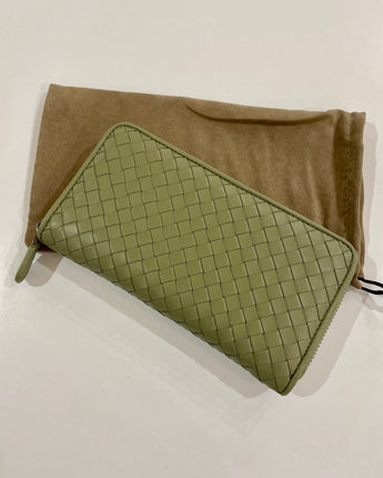 Olive Kathy Zip Around Wallet
