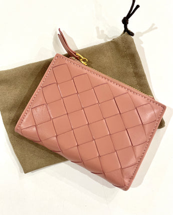 Rose Isla Weave Wallet
