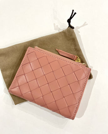 Rose Isla Weave Wallet