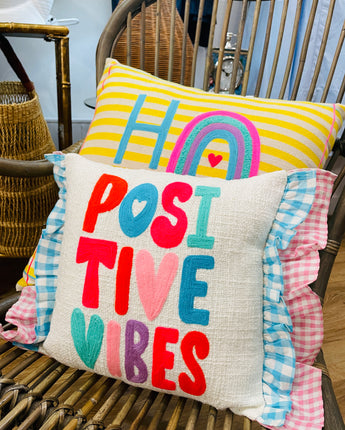 Positive Vibes Cushion