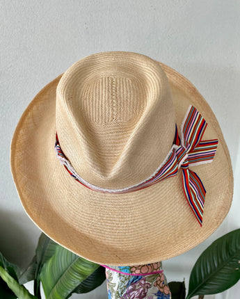 Buntal Cuenca Signature Stripe Ribbon