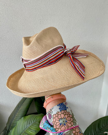 Buntal Cuenca Signature Stripe Ribbon
