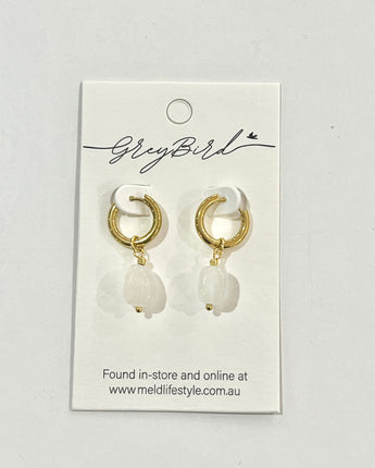 Moonstone Greybird Sammy Earring