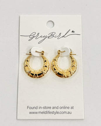 Greybird Scarlett Earring Gold
