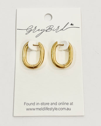 Greybird Skylar Hoops Gold