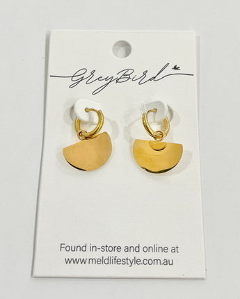 Greybird Riley Earring Gold