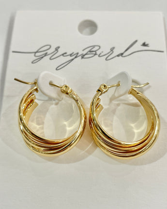 Greybird Stella Earring Gold
