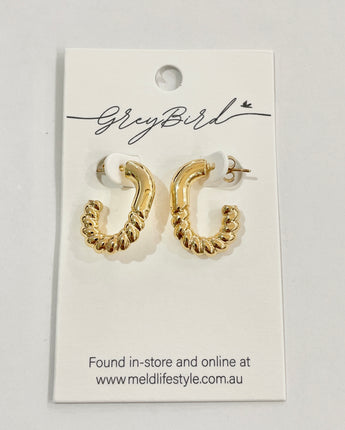 Greybird Talia Earring Gold