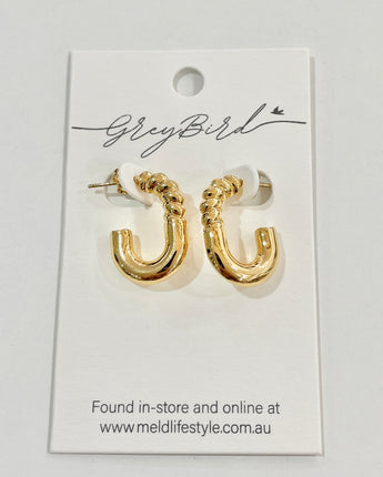 Greybird Taylor Earring Gold