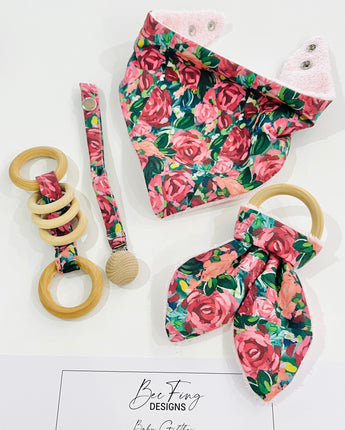 Roses Mural Baby Giftbox Bec Fing Designs