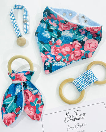 Blue Mural Baby Giftbox Bec Fing Designs