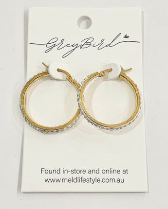 Greybird Isla Hoops Gold