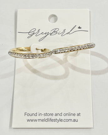 Greybird Isla Hoops Gold