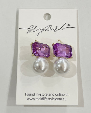 Greybird Bria Earring Lilac