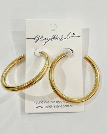 Greybird Danielle Hoop Gold