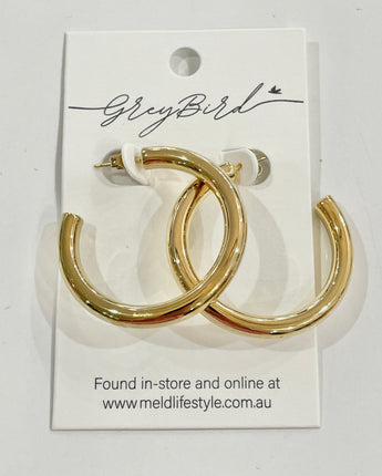 Greybird Delilah Hoop Gold