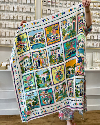Sole Silk Scarf