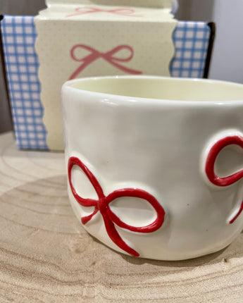Red Bow Mug