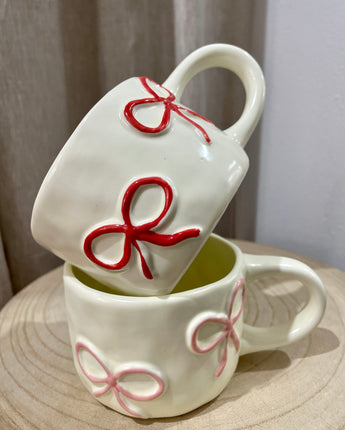 Red Bow Mug